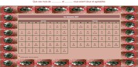 Calendrier 2027 à imprimer bimestriel décoratif, format paysage, avec cadre photo