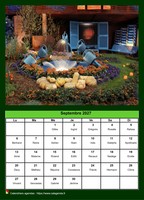 Calendrier de mai 2027 avec une photo différente chaque mois