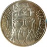 Pièce argent 100 francs - Charlemagne - année 1990