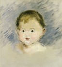 Portrait de Julie Manet enfant par son oncle Edouard Manet 